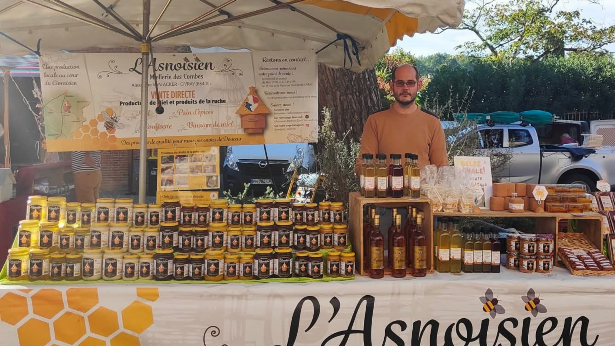 - Marché à Champagne-Mouton - Bannière marché site inernet L’Asnoisien