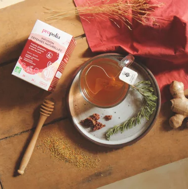 - Infusion Défenses naturelles Bio Propolis & Plantes - Infusion Défenses naturelles
